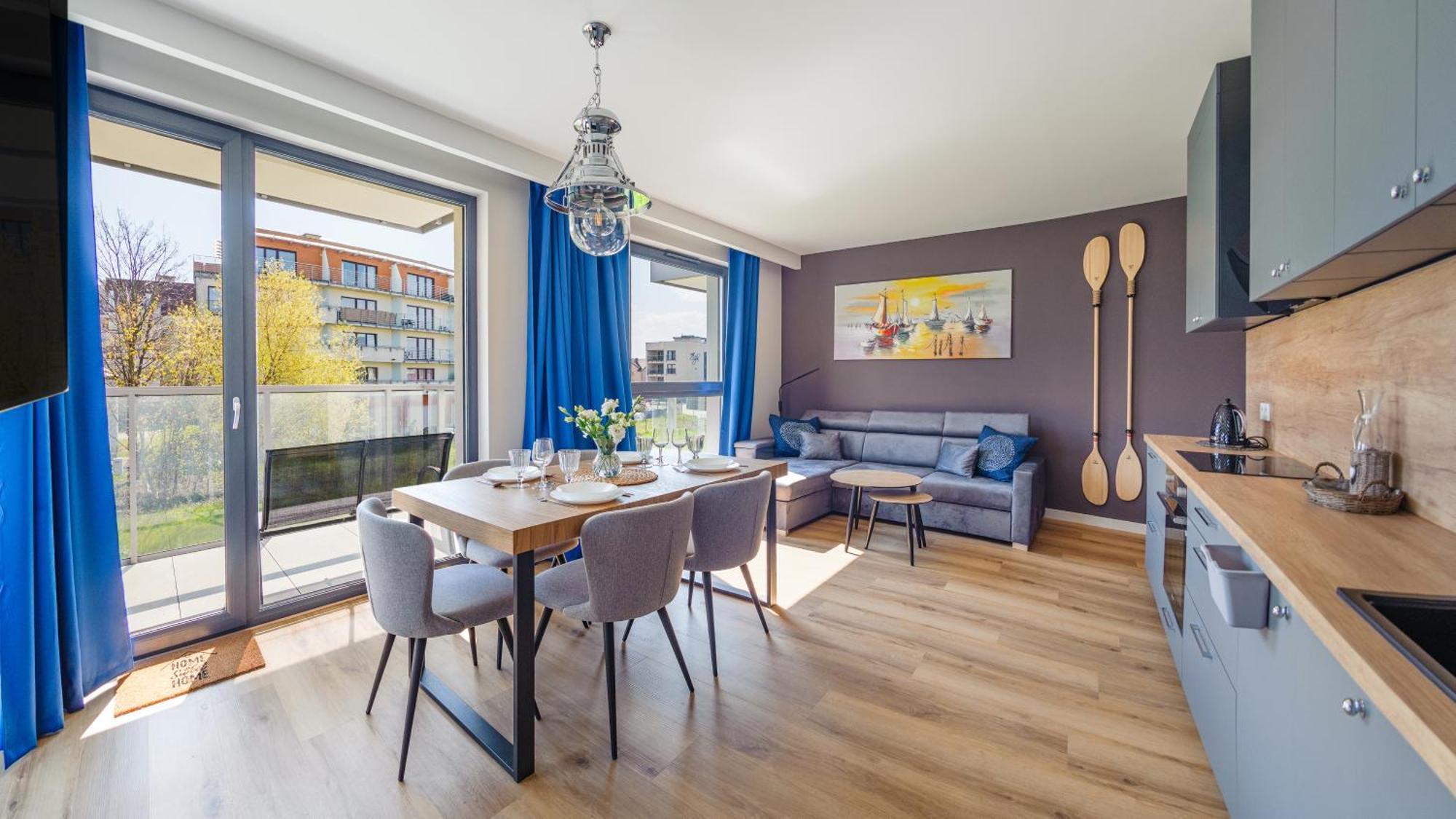 Apartment Delux Sun & Snow Kaszubska Bryza Ll W Centrum, Blisko Plazy I Molo Hel